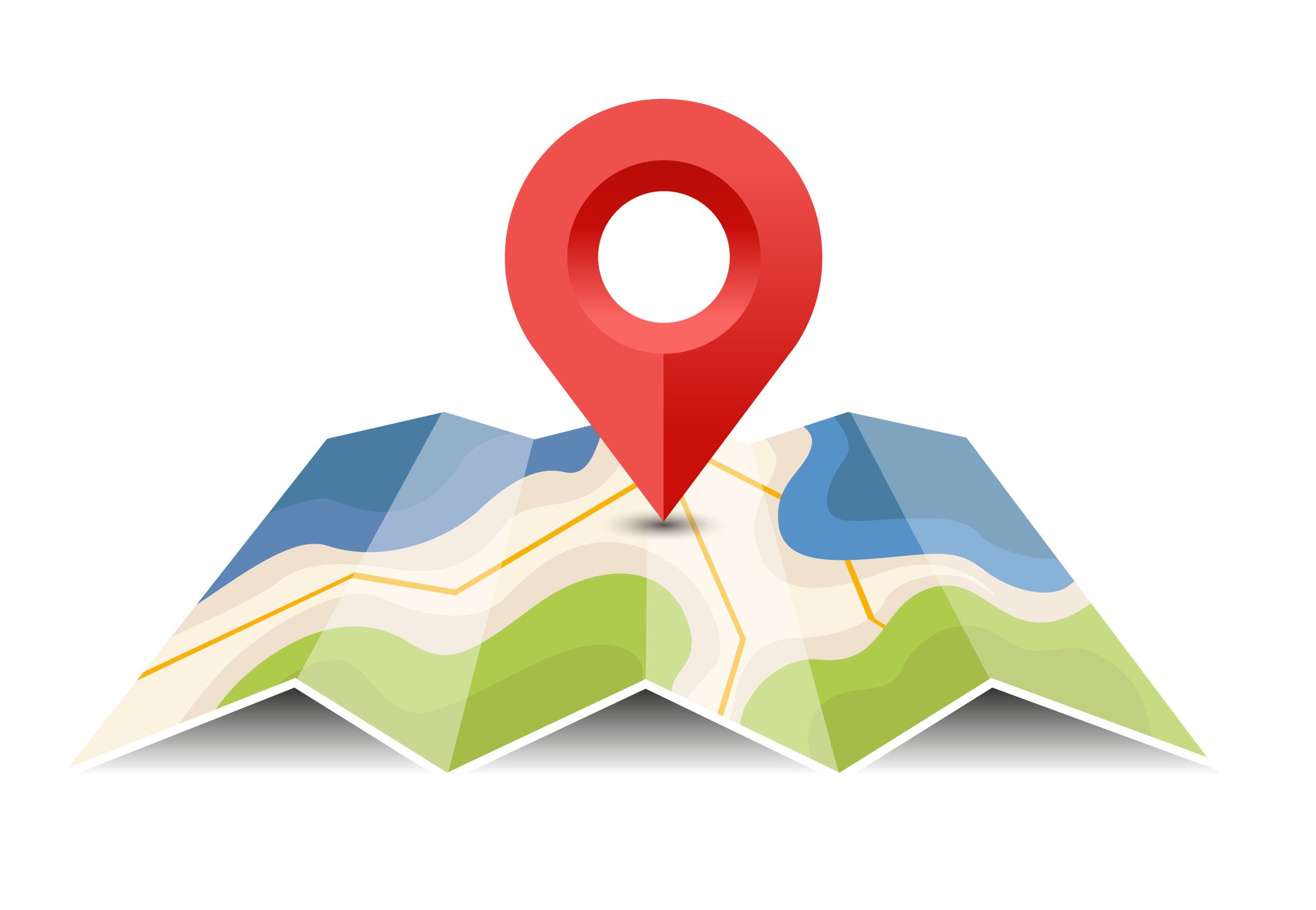 Vector,Map,Icon,With,Pin,Pointer